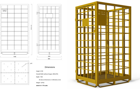 Bespoke Parcel Cage Configuration